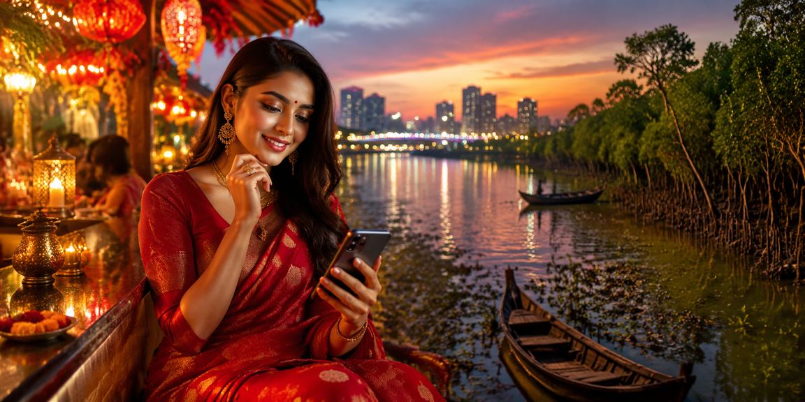 ঢাকার একটি ঐতিহ্যবাহী লটারির দৃশ্য, বিকালের আলোয়